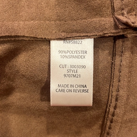 COPY - Faux Suede Draped Jacket
MAX STUDIO size XS - Picture 5 of 6